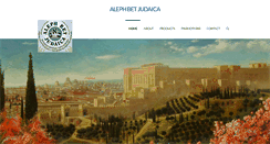 Desktop Screenshot of alephbetjudaica.com